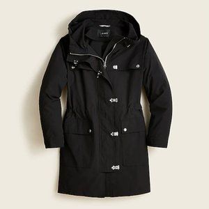 J. CREW $148 Lightweight Utility Jacket Black Size XS BA160
